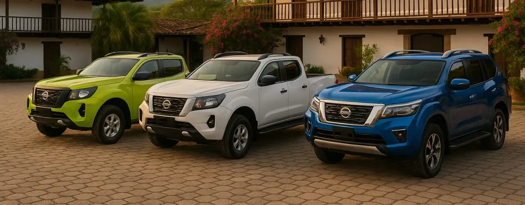 Caracteristicas destacadas de as Nissan camionetas na Colombia