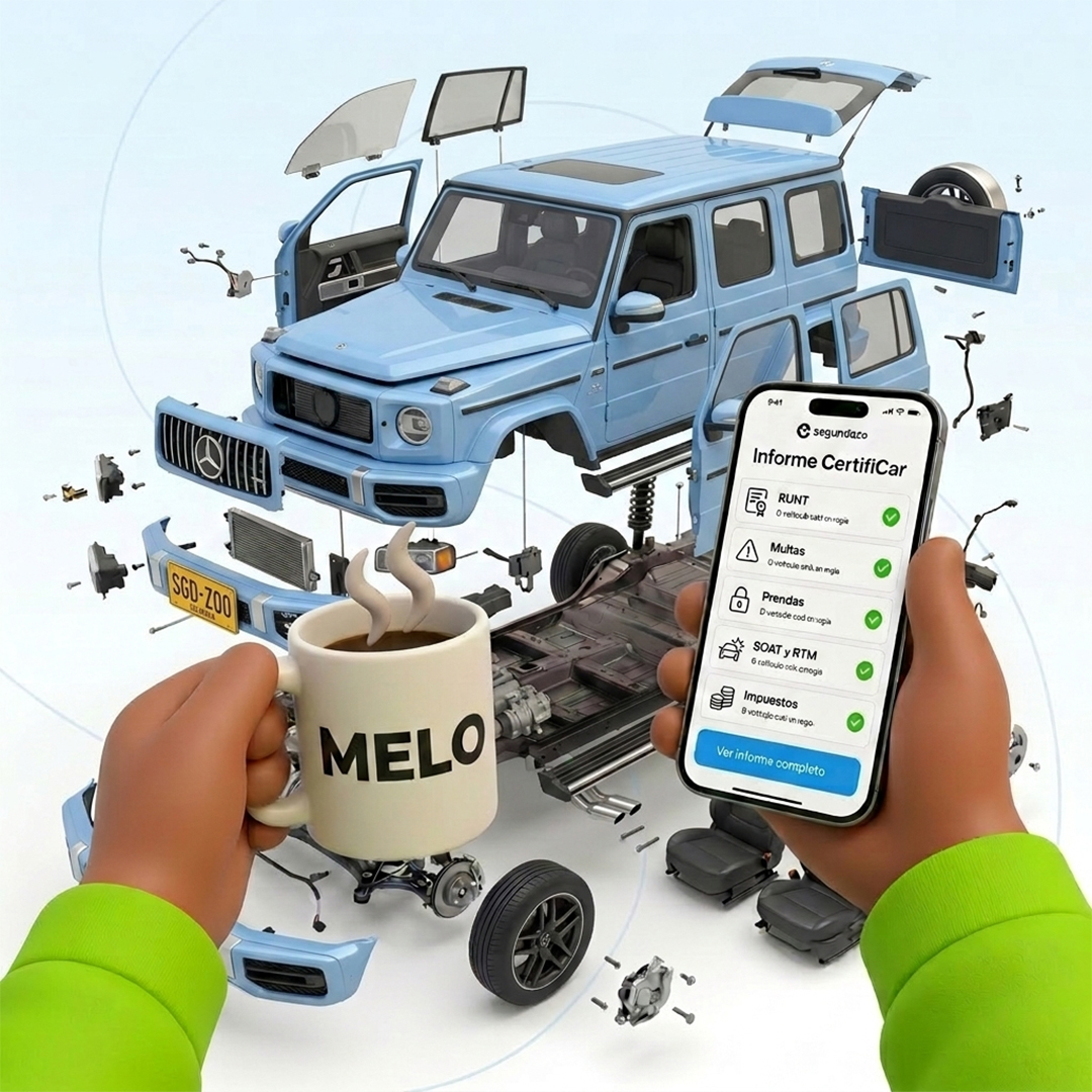 Historial vehicular para carros y motos en Colombia