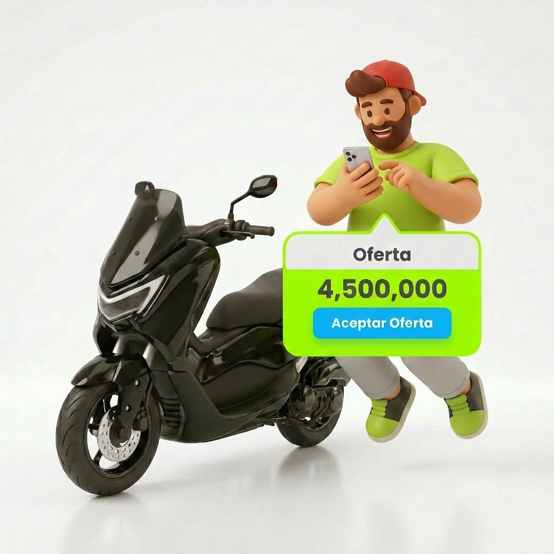 Vender moto usada con Segundazo Compraventa